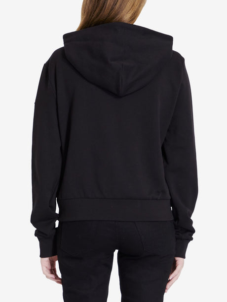 MONCLER Áo hoodie có khoá kéo trước và lớp đệm