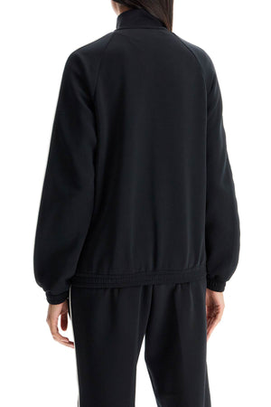 MONCLER High-Neck Zip-Up Sweatshirt for Women - Comfortable Fit, Size XS