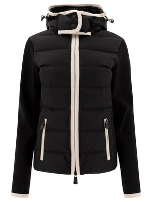 MONCLER GRENOBLE Women's Regular Fit Down Jacket with Contrasting Details