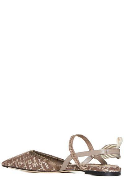 FENDI Ashtortora Ballerina Flats for Women SS24 Collection