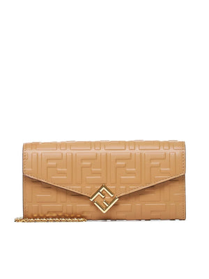 FENDI Continental Wallet with Chain - Mini Design