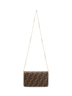 FENDI Diamonds Wallet on Chain Handbag - Mini