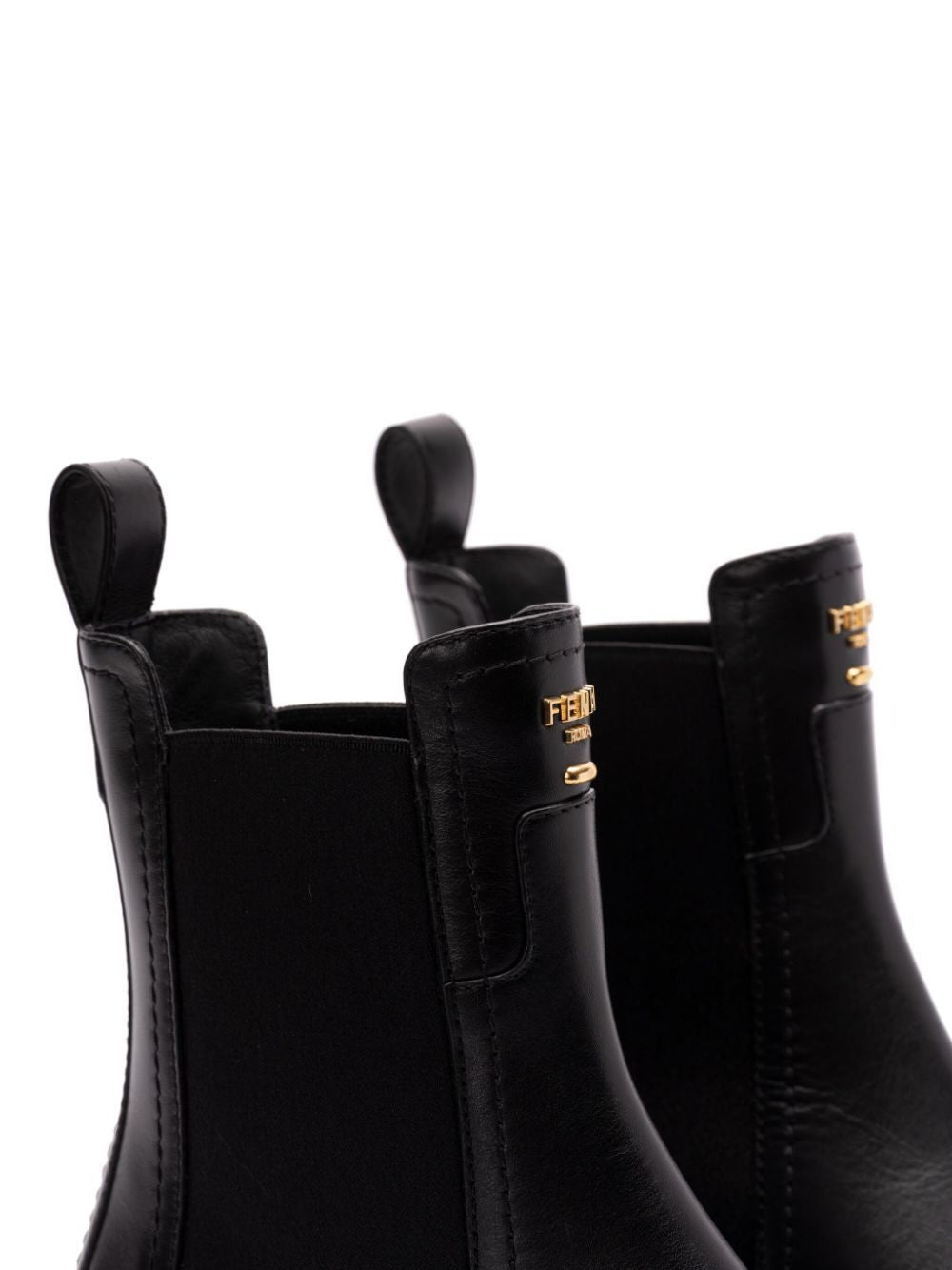 FENDI Elegant Filo Boot with Golden Accents