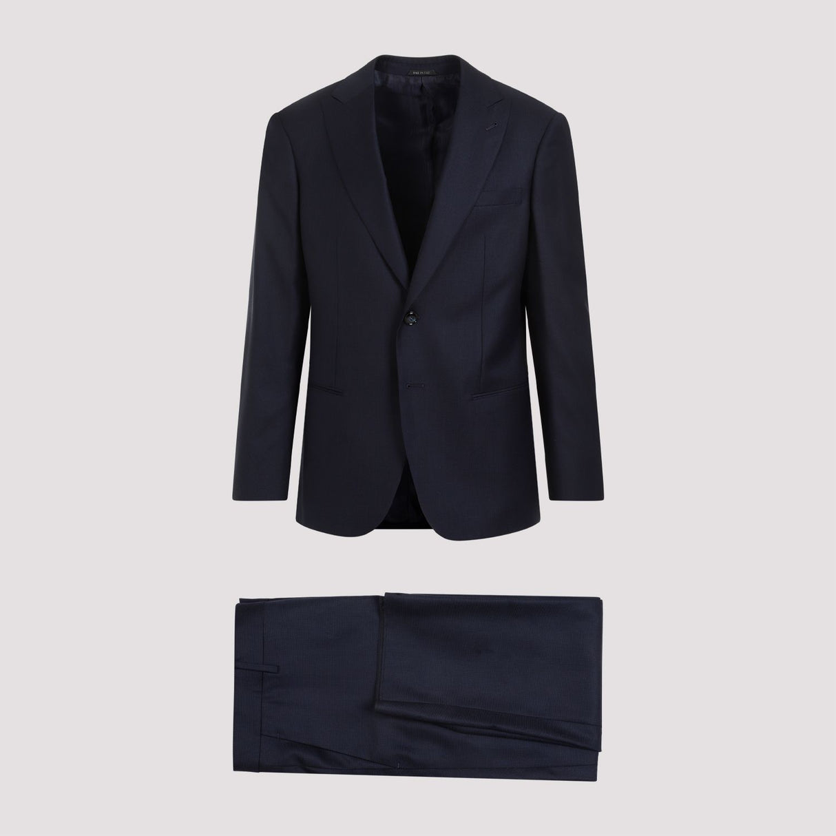 GIORGIO ARMANI Blue Wool Suit for Men