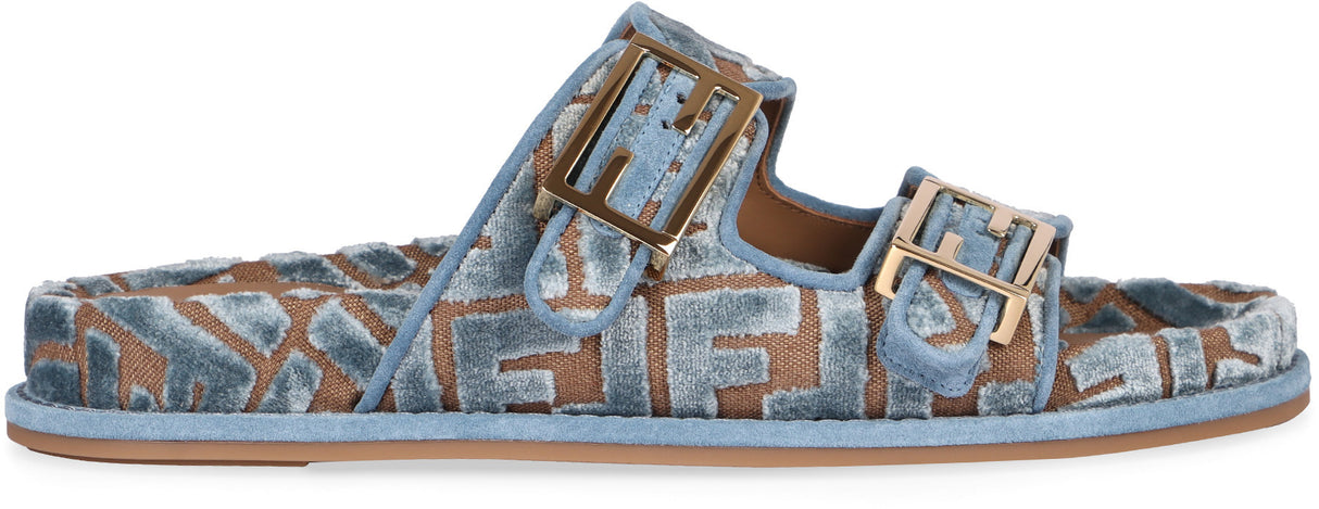 FENDI Feel Luxe Slide Sandals - SS25