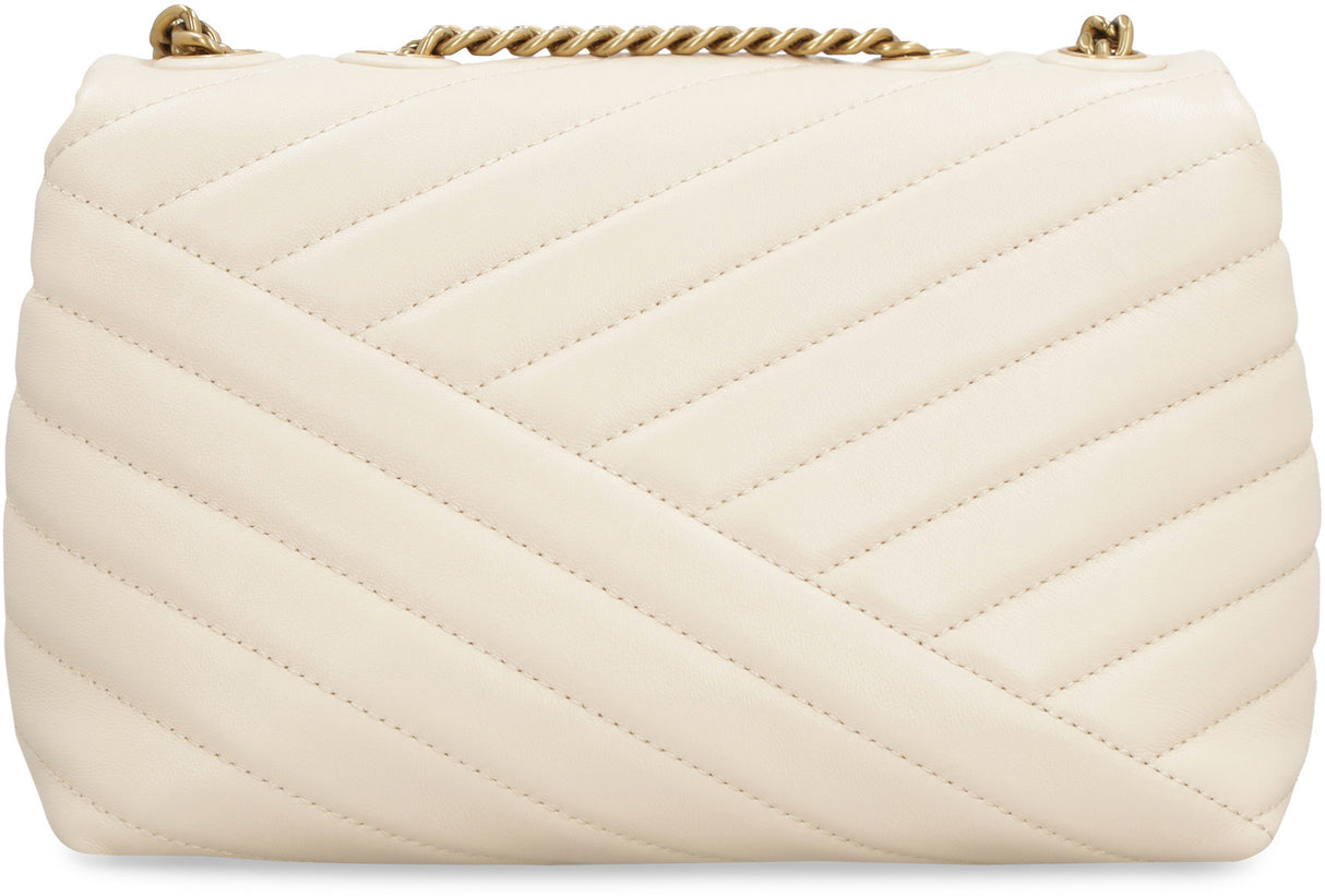 TORY BURCH Mini Chevron Quilted Leather Handbag