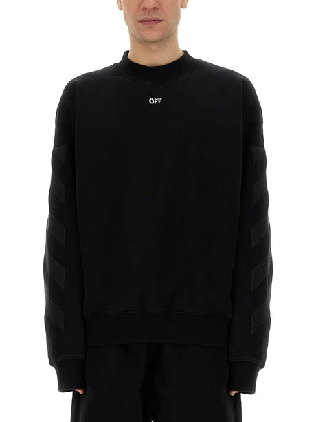 OFF-WHITE Logo Sweatshirt for Men - SS24 Collection