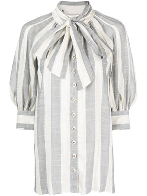 ZIMMERMANN Lightweight Striped Shirt - SS24 Collection