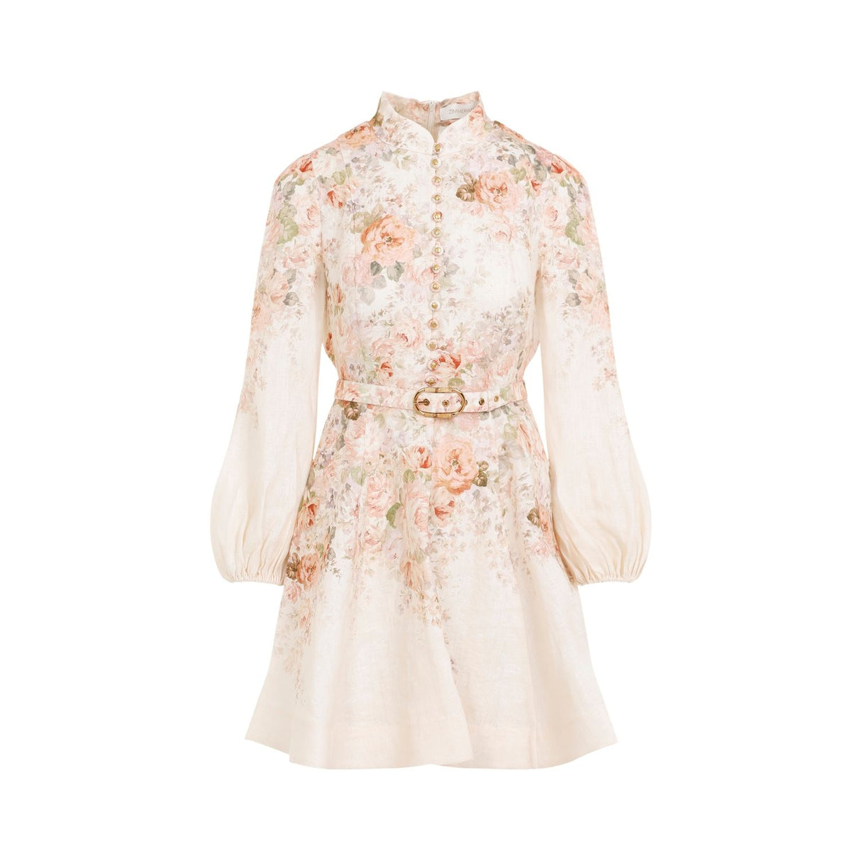 ZIMMERMANN Buttoned Mini Dress for Women - Perfect for Fall 2024