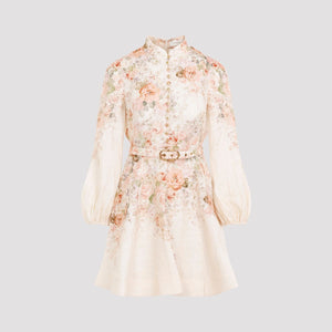 ZIMMERMANN Buttoned Mini Dress for Women - Perfect for Fall 2024