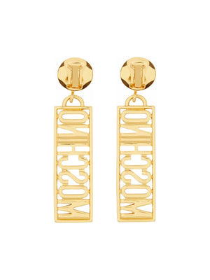 MOSCHINO COUTURE Couture Logo Earrings