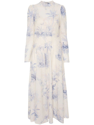 ZIMMERMANN ZIMMERMANN WAVERLY ASYMMETRIC MAXI DRESS