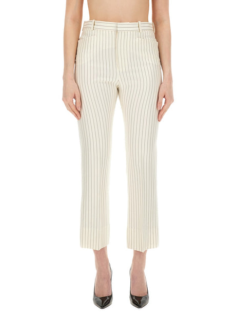 TOM FORD Women's Pinstripe Trousers - Size 40