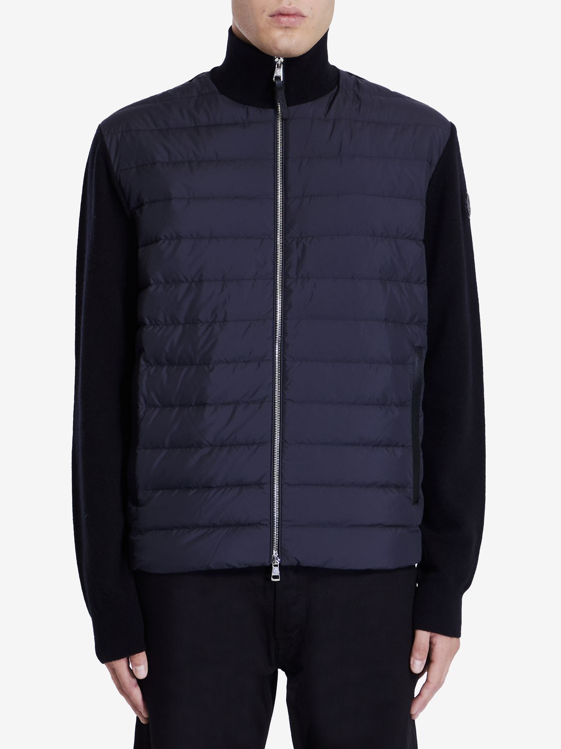 MONCLER Luxury Hybrid Zip Cardigan