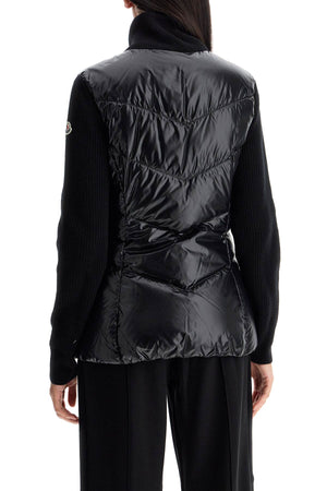 MONCLER Hybrid Padded Cardigan - Women's Fitted Silhouette