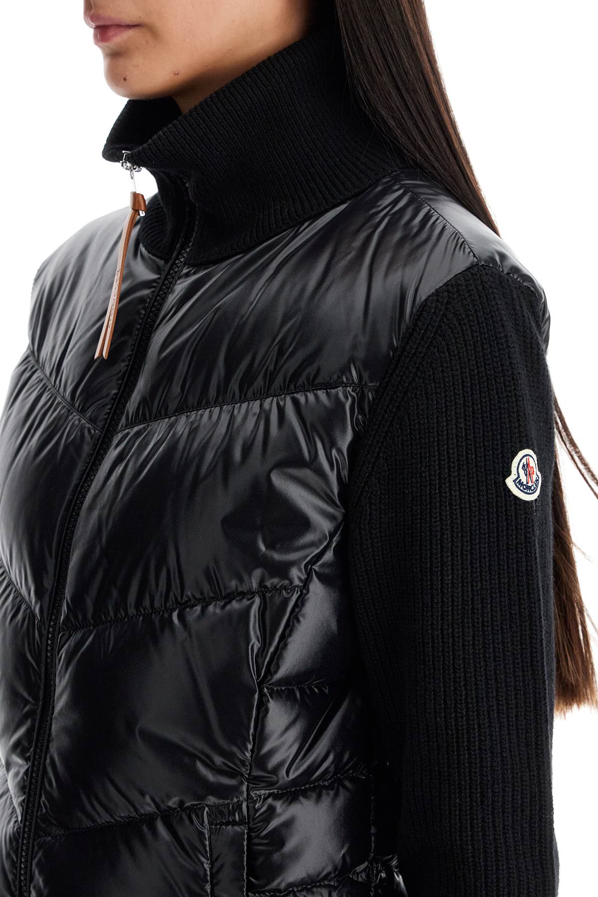 MONCLER Hybrid Padded Cardigan - Women's Fitted Silhouette