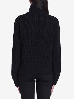 MONCLER Women’s Classic Wool and Cashmere Cardigan