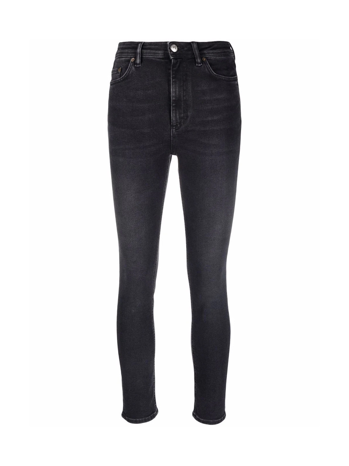 ACNE STUDIOS Womens Peg Skinny Jeans - Used Black