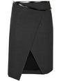 PHILOSOPHY DI LORENZO SERAFINI Chic Wool Mini Skirt