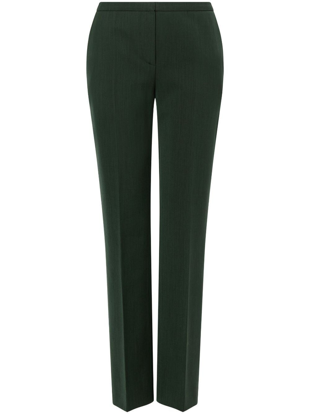 PHILOSOPHY DI LORENZO SERAFINI Chic Green Wool Trousers for Women - FW24