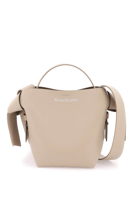 ACNE STUDIOS Tan Mini Calfskin Crossbody Bag for Women - SS24