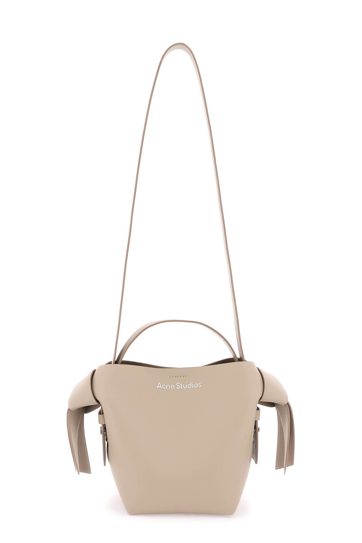 ACNE STUDIOS Tan Mini Calfskin Crossbody Bag for Women - SS24