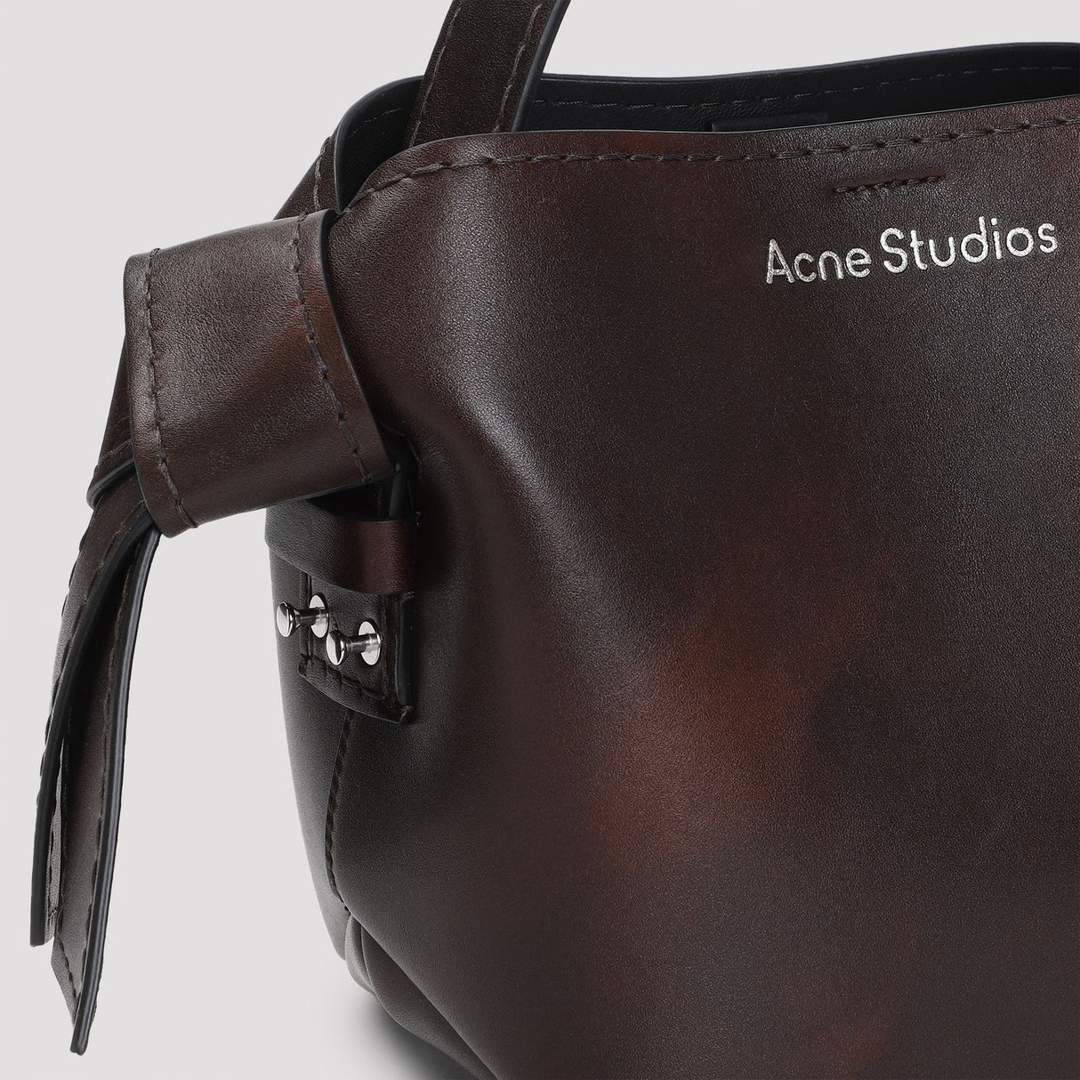 ACNE STUDIOS Mini Leather Handbag - FW24 Collection