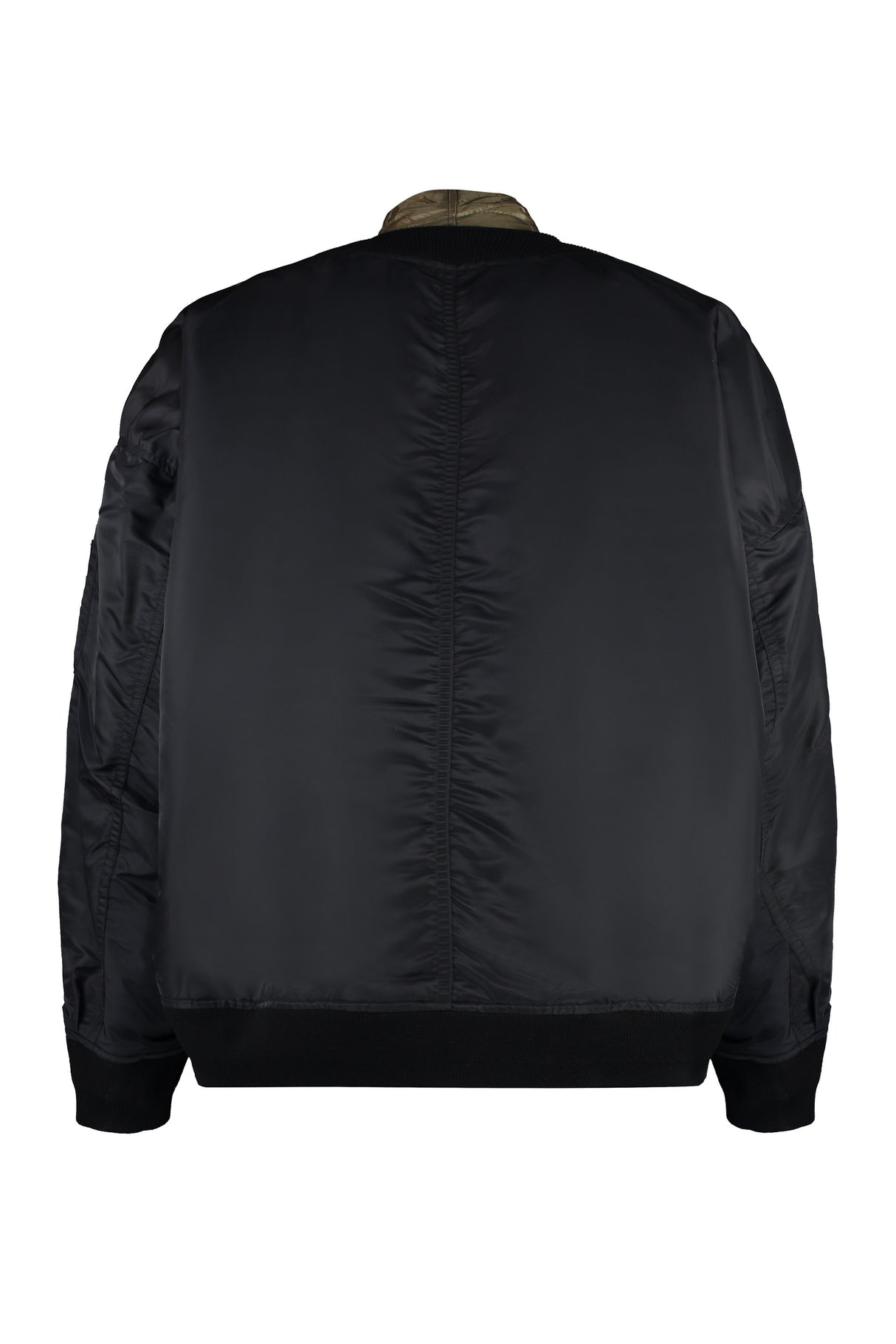 MAISON MIHARA YASUHIRO	 Black Oversized Bomber Jacket for Men