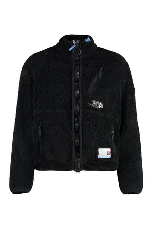MAISON MIHARA YASUHIRO	 Black Fleece Bomber Jacket for Men - FW23 Collection