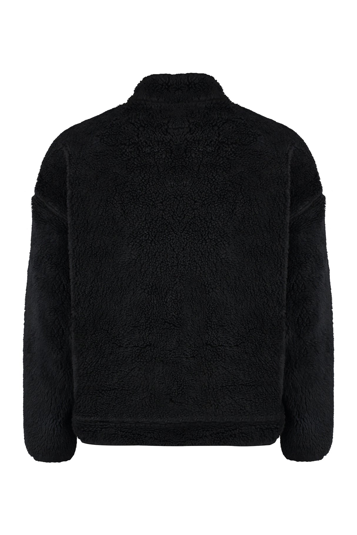 MAISON MIHARA YASUHIRO	 Black Fleece Bomber Jacket for Men - FW23 Collection