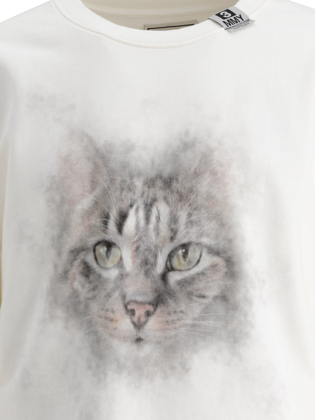 MAISON MIHARA YASUHIRO	 Cat Print Regular Fit Sweatshirt