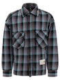 MAISON MIHARA YASUHIRO	 Oversized Padded Check Overshirt - FW24