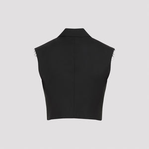 DIESEL Women's Minimalist Black Vest