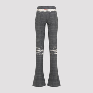 DIESEL Chic Mineral Fit Pants for Women - FW24 Edition