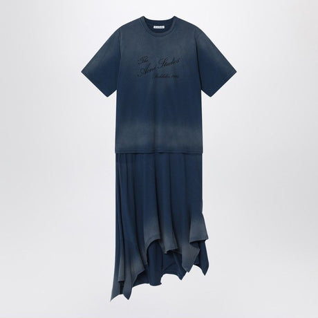 ACNE STUDIOS Vintage-Effect Mini Cotton Dress