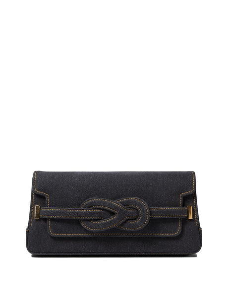 AMATO DANIELE Denim Shoulder Mini Handbag