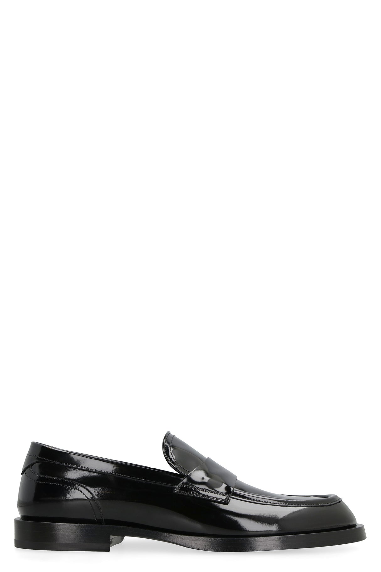 DOLCE & GABBANA Classic Black Leather Loafers for Men