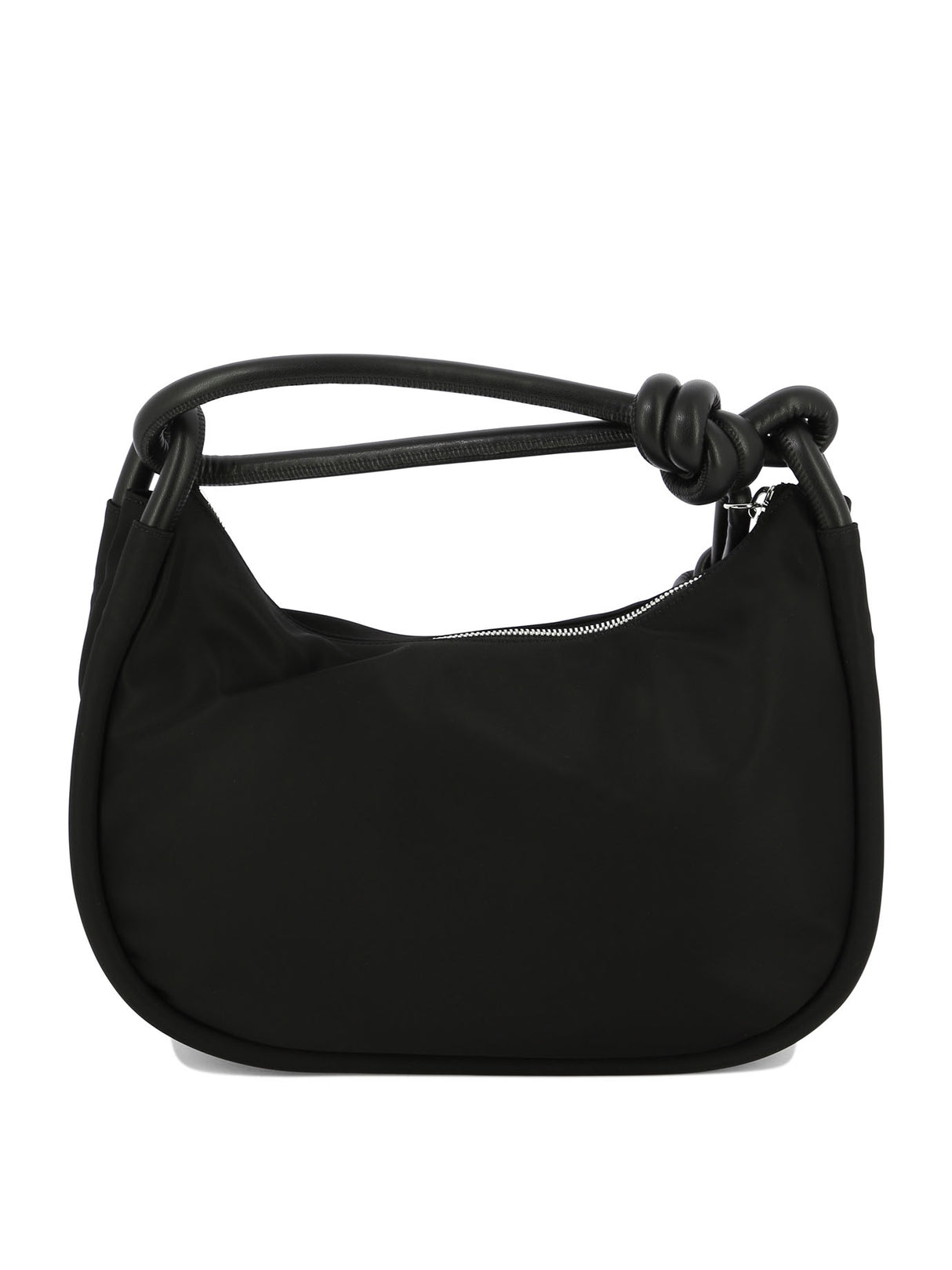 GANNI Modern Black Shoulder Bag for Women - 100% Recycled Nylon