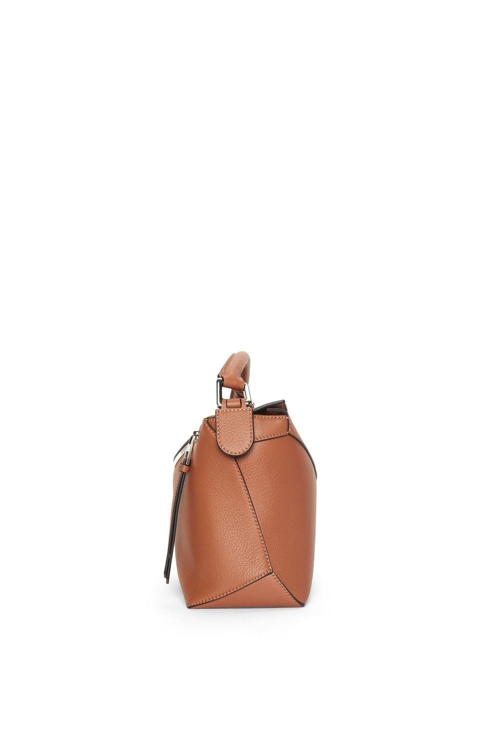LOEWE Small Puzzle Edge Beige Calfskin Handbag for Women Fall/Winter 2024