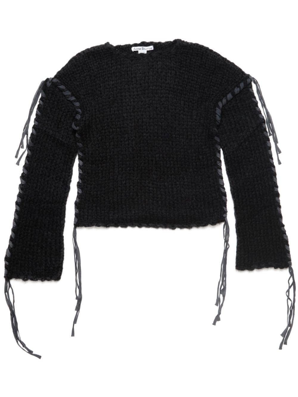 ACNE STUDIOS Drop-Shoulder Knit Sweater for Women - Fall/Winter 2024