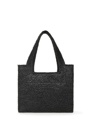 LOEWE Medium Font Raffia Tote