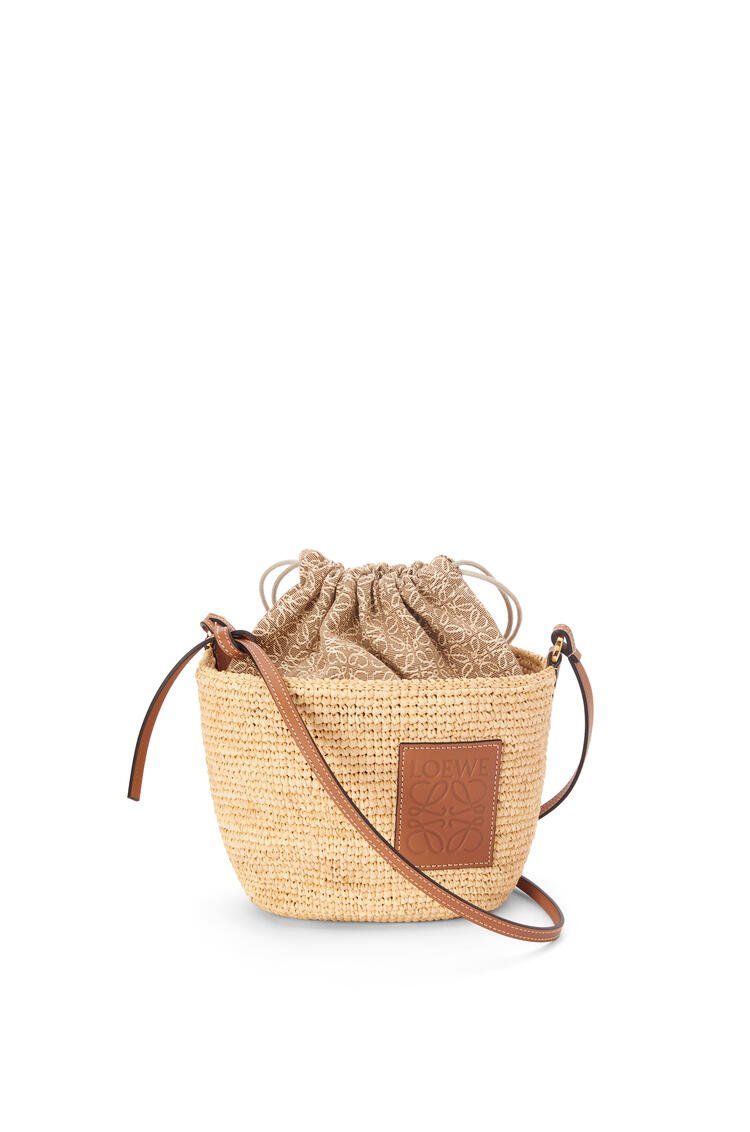 LOEWE Anagram Mini Raffia Handbag