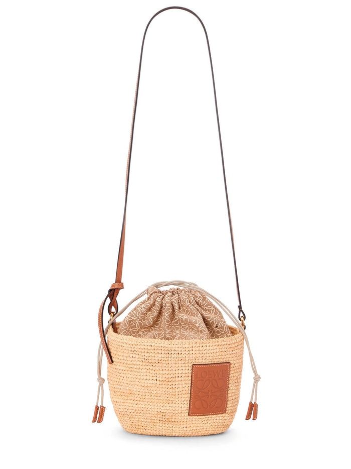 LOEWE Anagram Mini Raffia Handbag