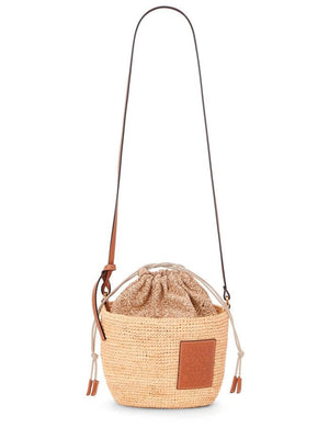 Túi xách mini bằng raffia