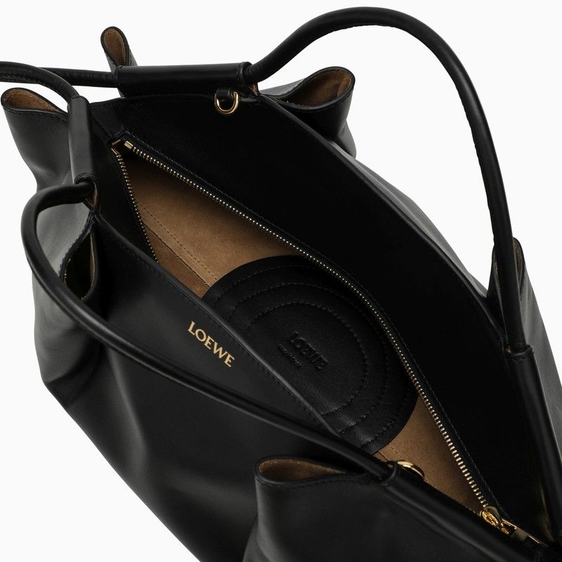 LOEWE Elegant Black Nappa Leather Handbag