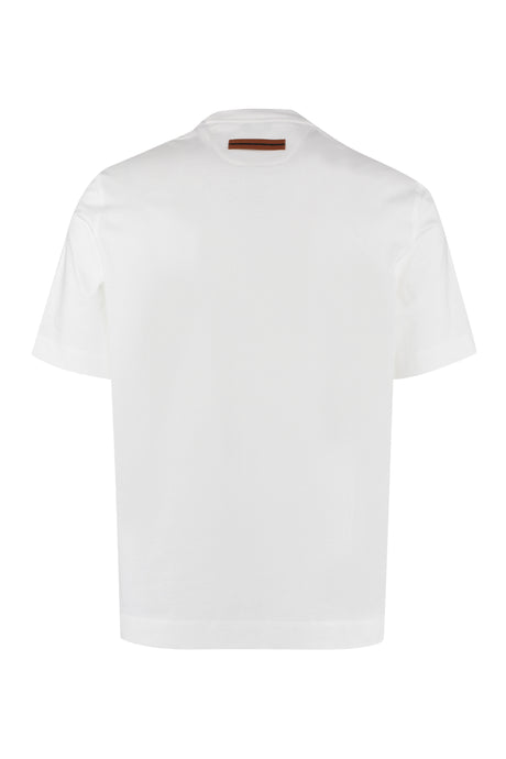 ZEGNA Classic Cotton Crew-Neck Tee