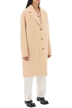 ACNE STUDIOS Stylish Brushed-Wool Jacket for Women in Beige - FW23 Collection