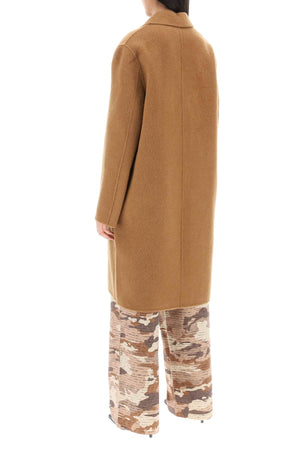 ACNE STUDIOS Soft Wool & Alpaca Midi Jacket for Women - Knee-length, Relaxed Fit