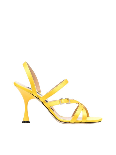 SERGIO ROSSI Heeled Sandal - Perfect for Your Spring/Summer Wardrobe