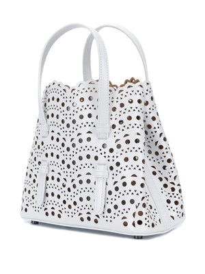 ALAIA Wave Calfskin Mini Handbag